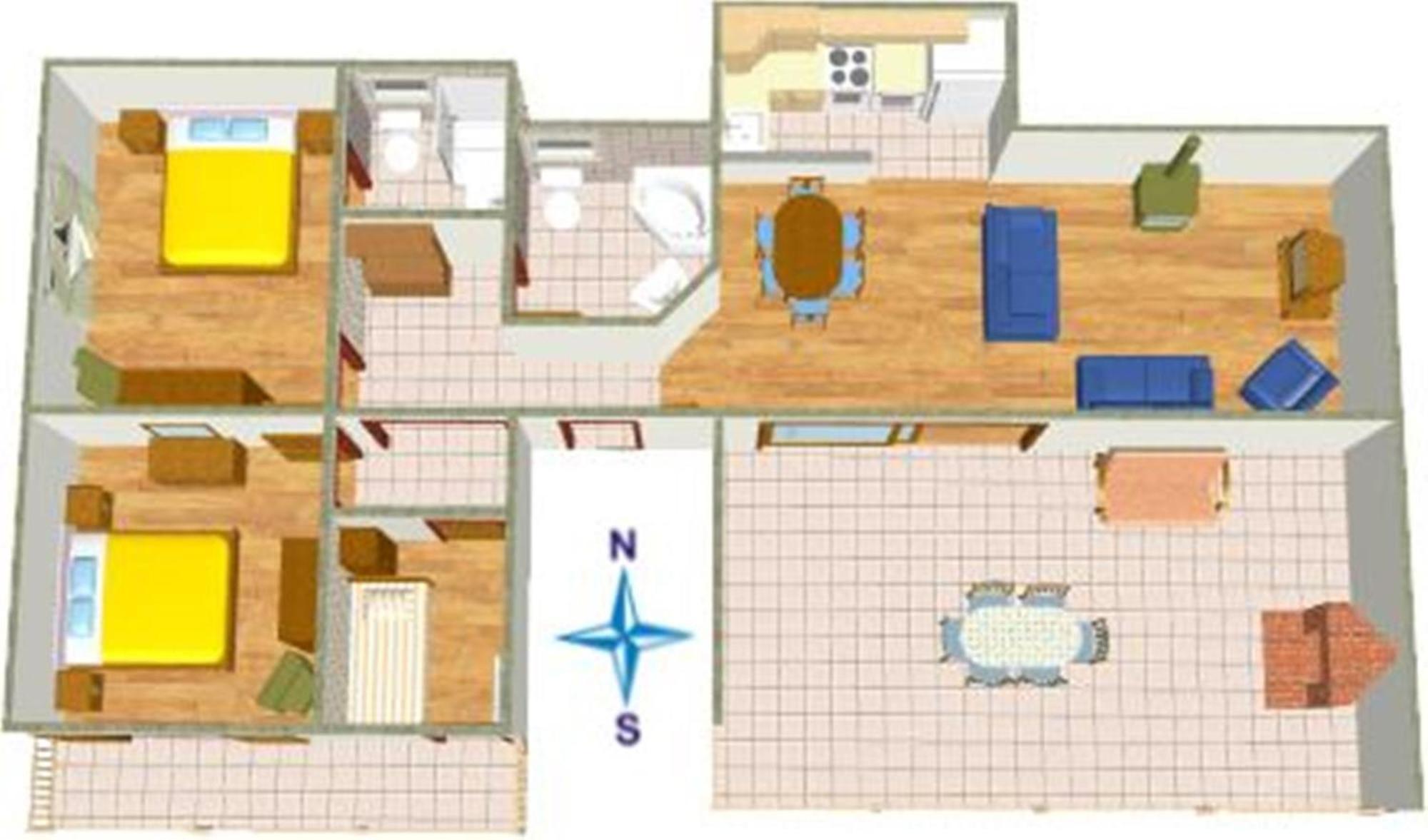 Apartments Zorica Tucepi Ruang foto